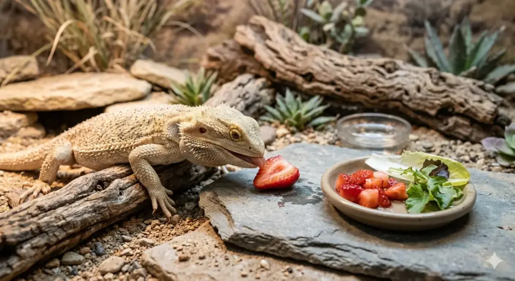 Can Bearded Dragons Eat Strawberries