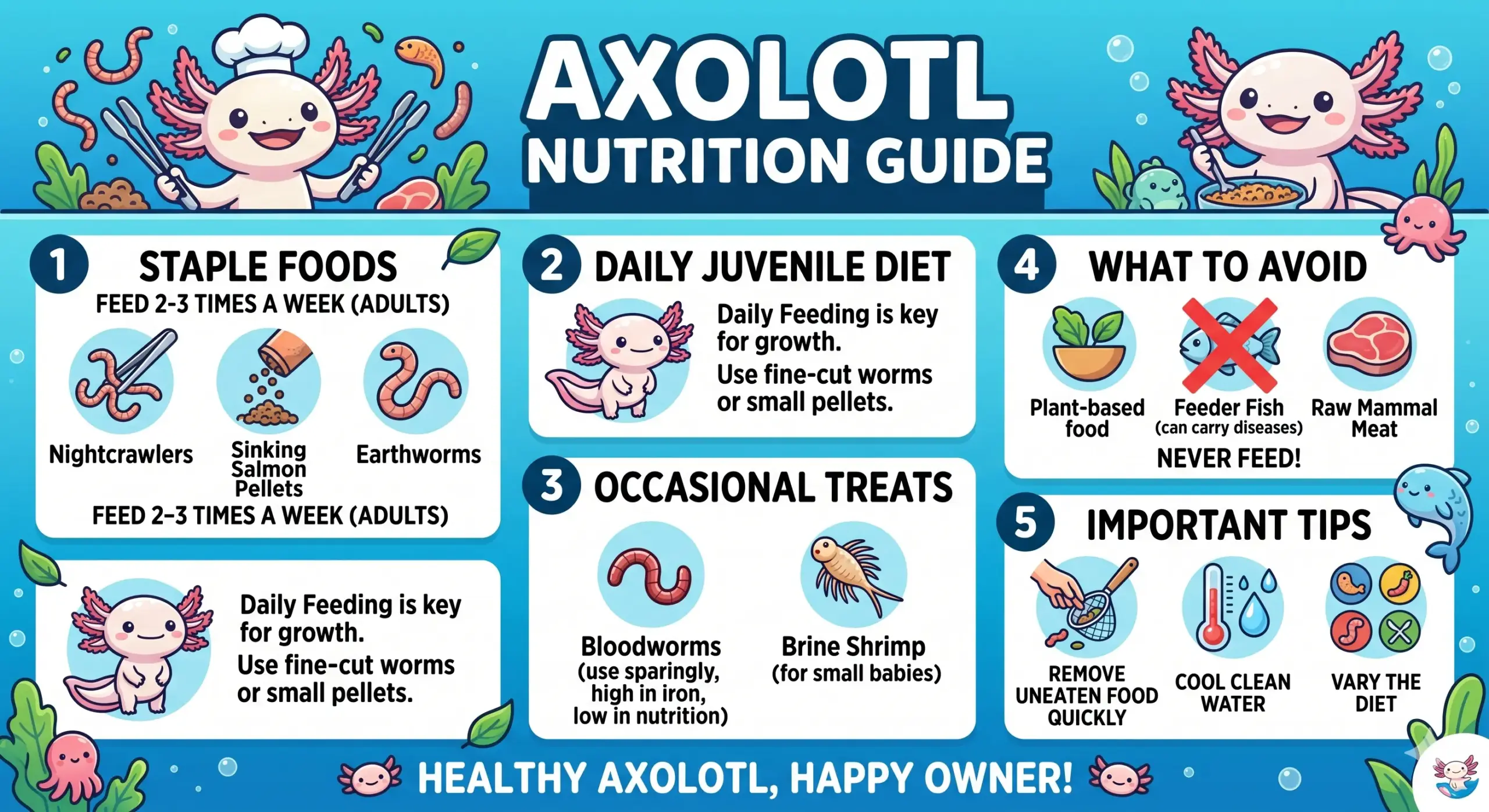 Axolotl Nutrition Guide