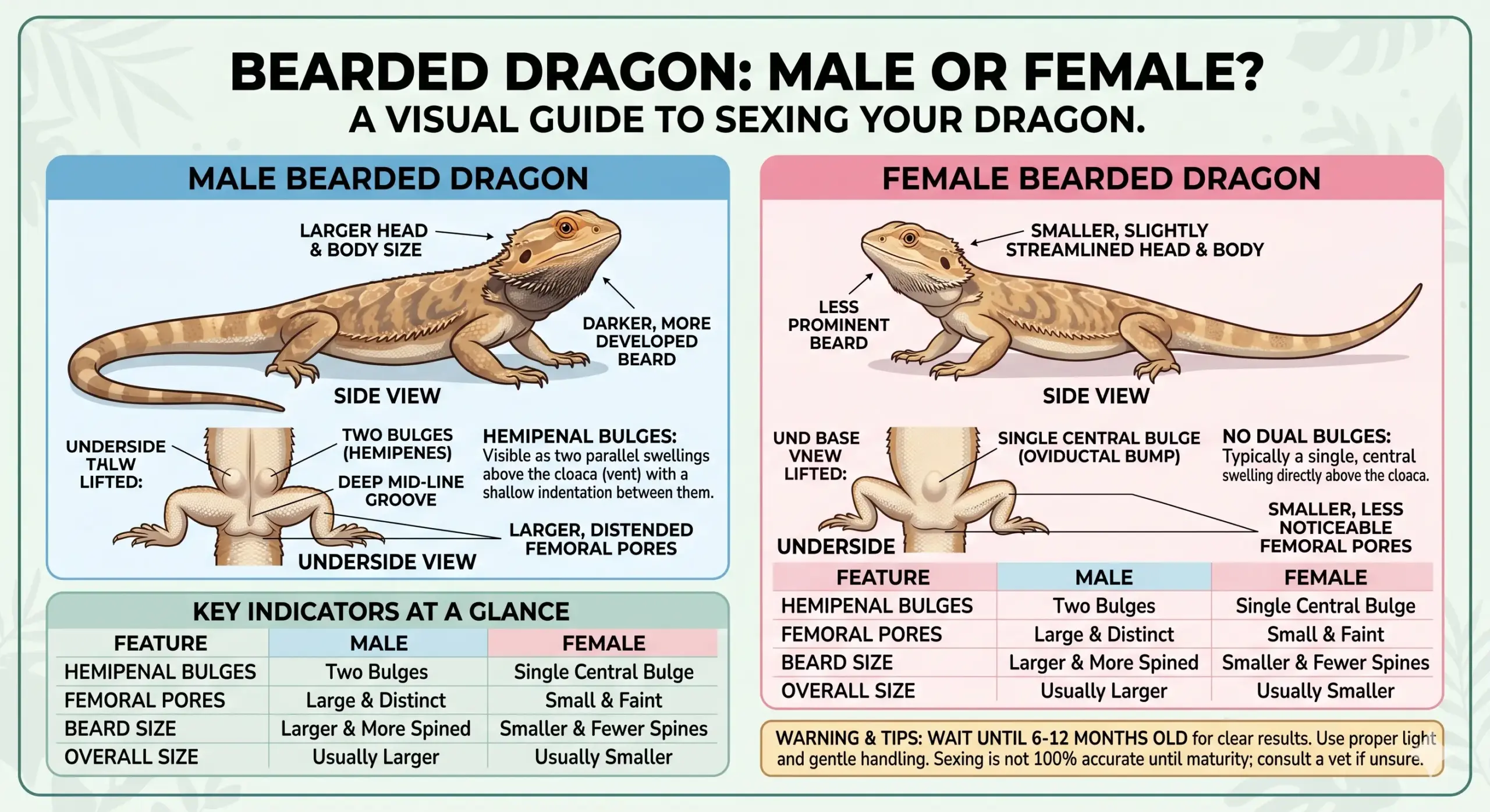Bearded Dragon Male or Female