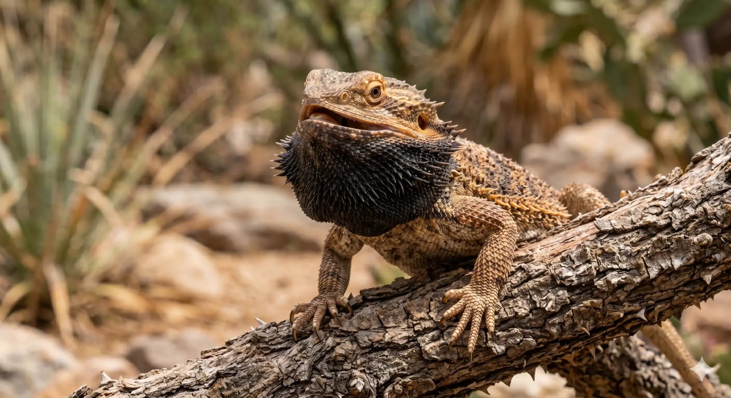 Bearded Dragon’s Beard Black