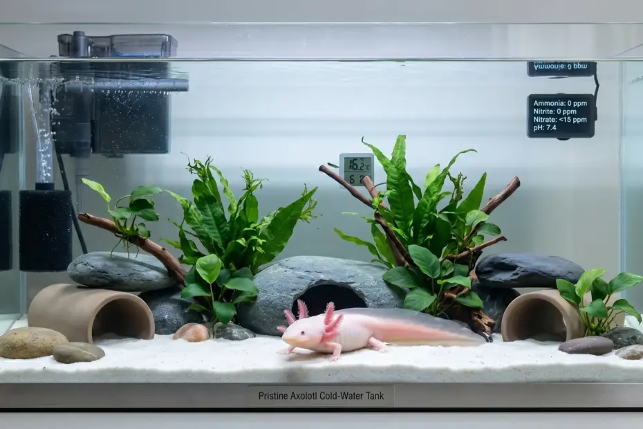 Axolotl Tank