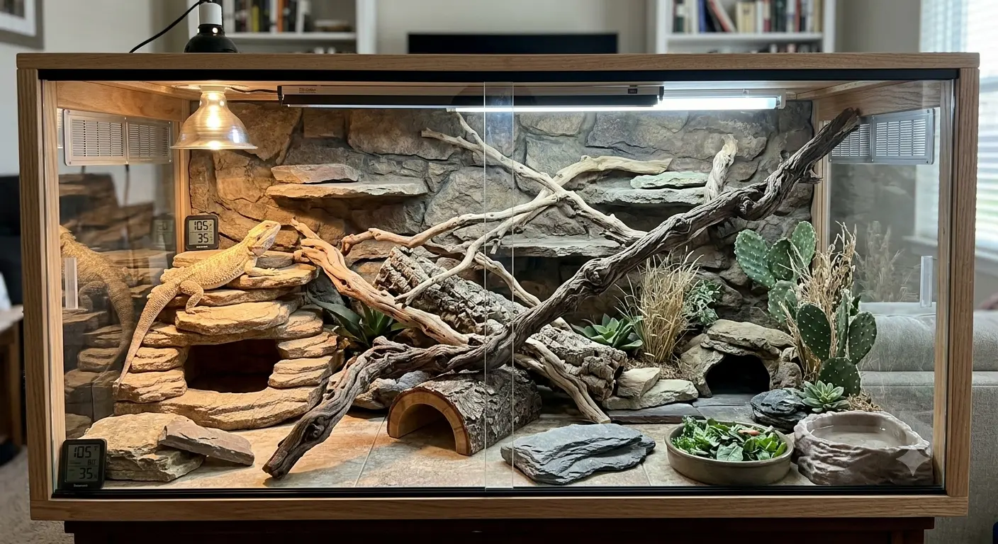 Bearded Dragon Enclosure