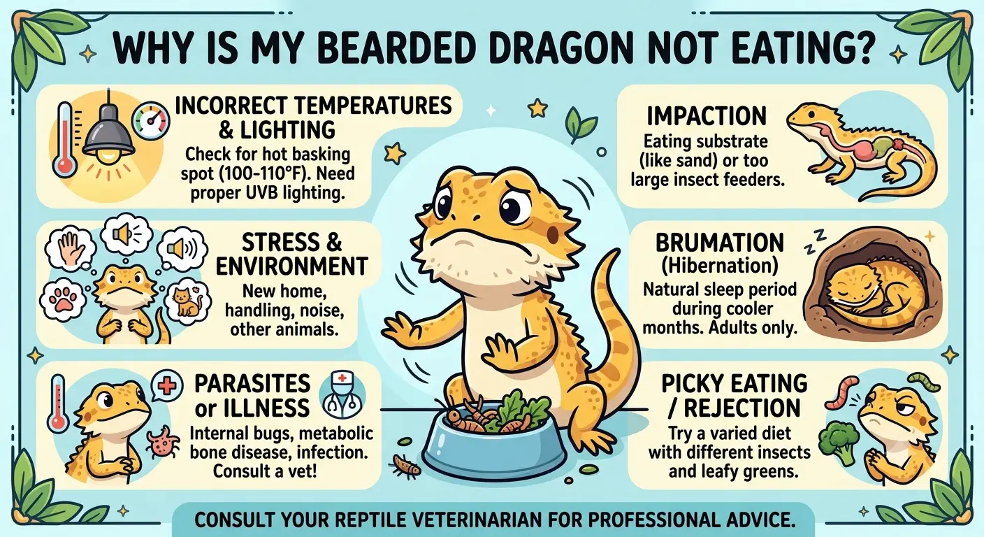Bearded Dragon Not Eating