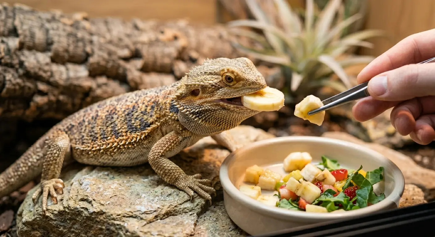 Bearded Dragons Eat Bananas