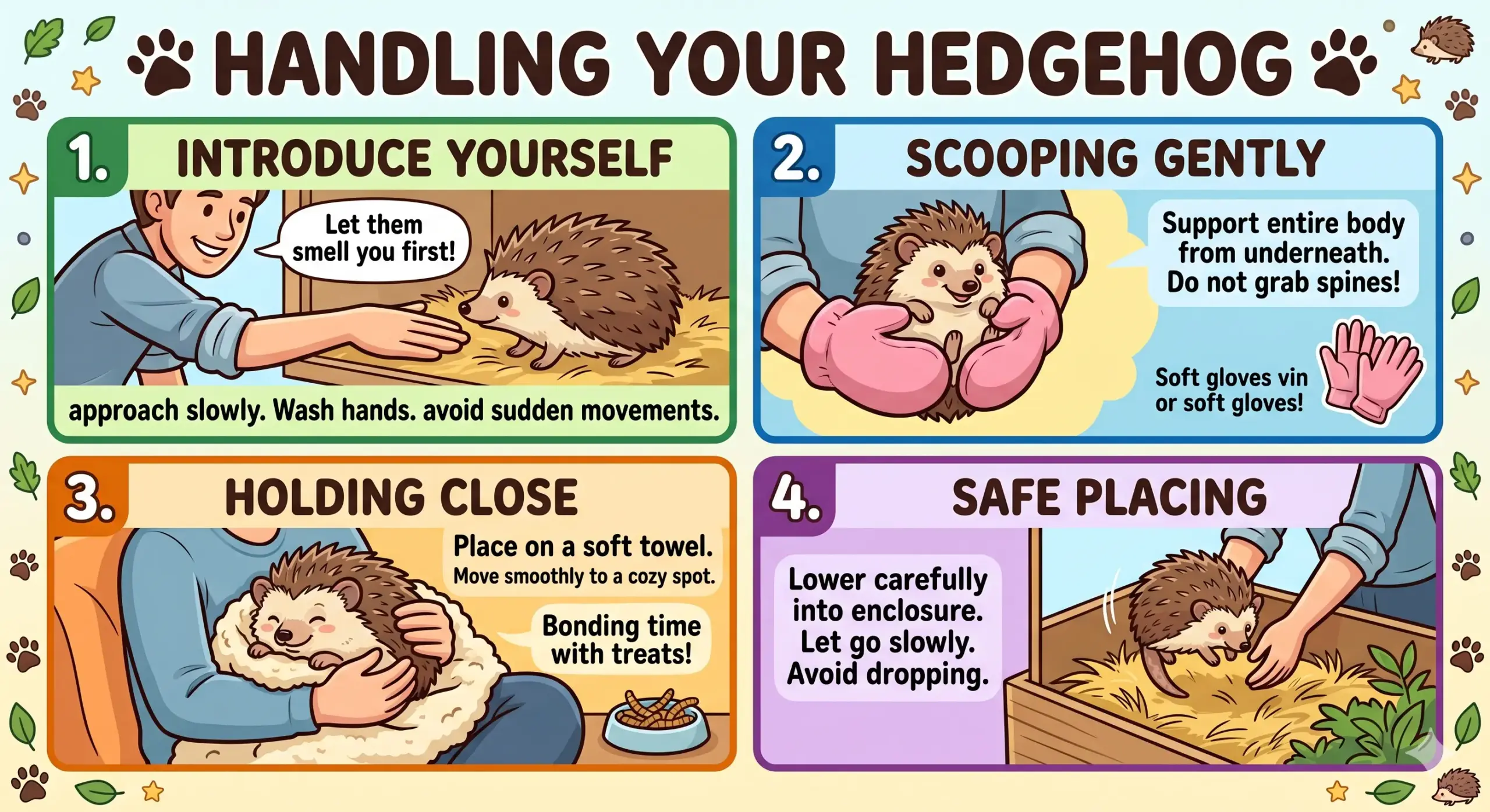 Handling Your Hedgehog