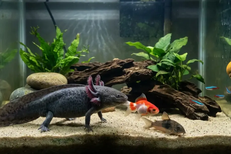 Are axolotls dangerous to other animals