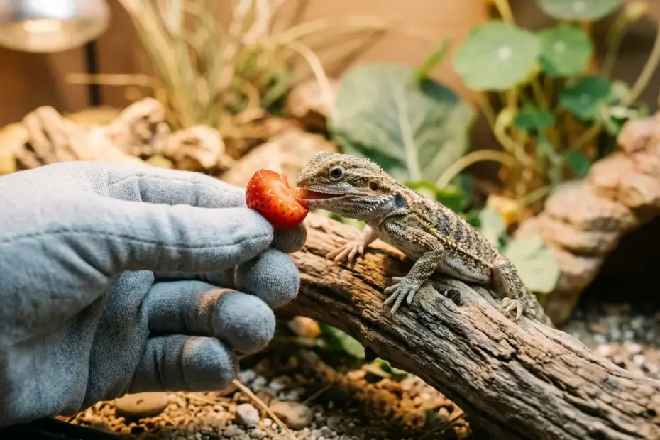 Can Baby Bearded Dragons Eat Strawberries