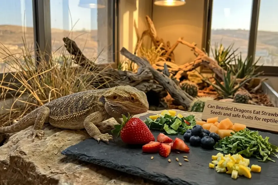 Can Bearded Dragons Eat Strawberry Seeds