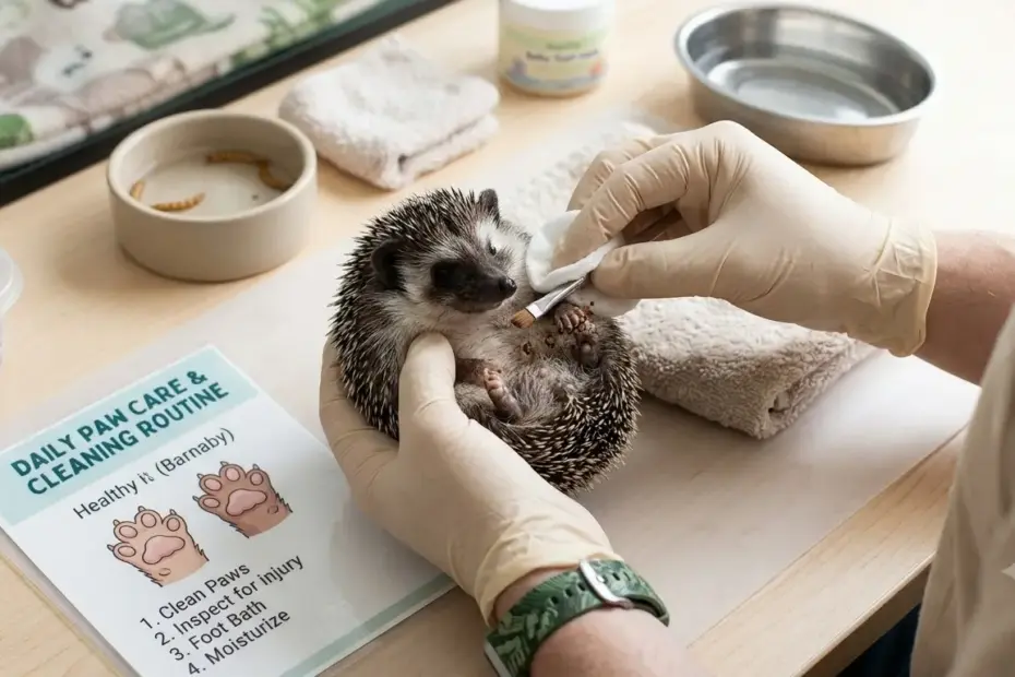 Hedgehog Poop