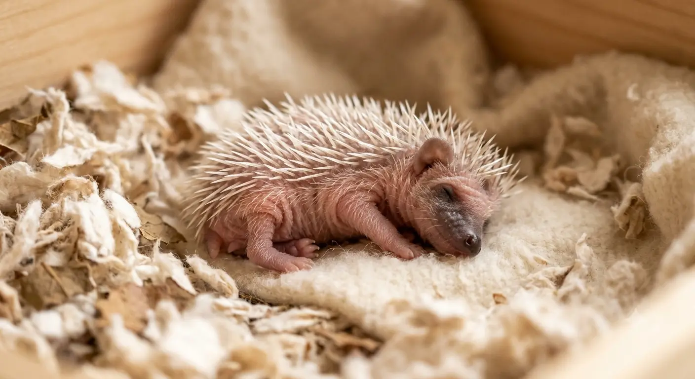 baby hedgehog