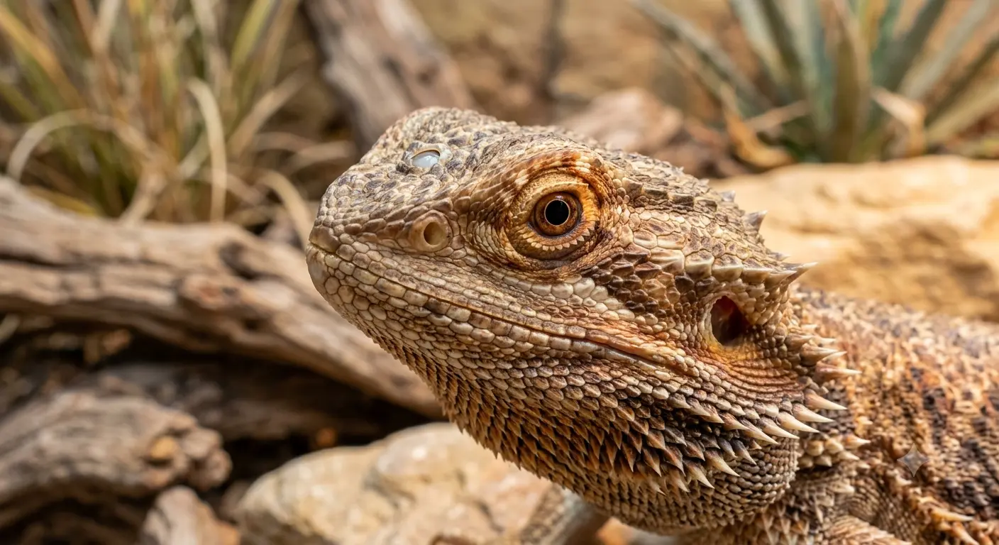 bearded dragon third eye vs normal