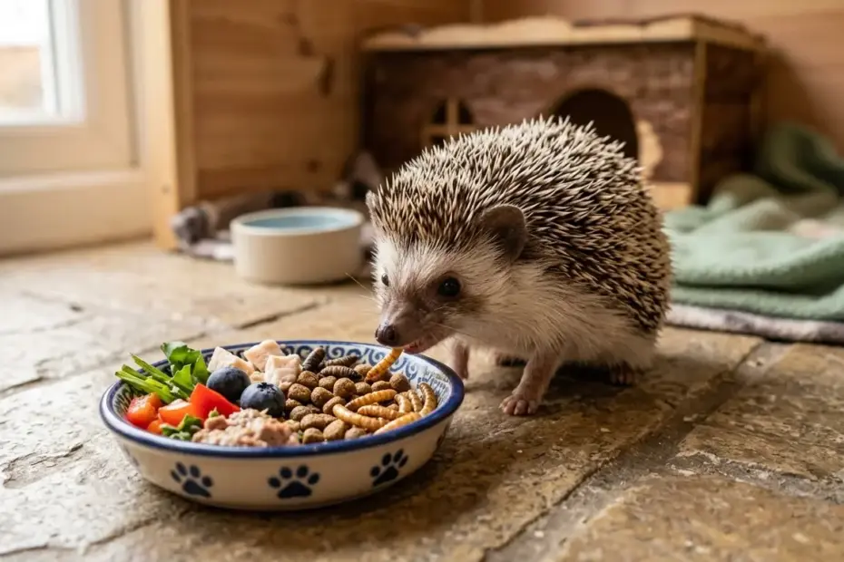 hedgehog diet for pets