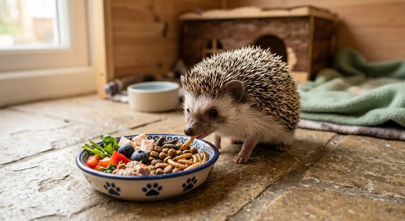 hedgehog diet for pets