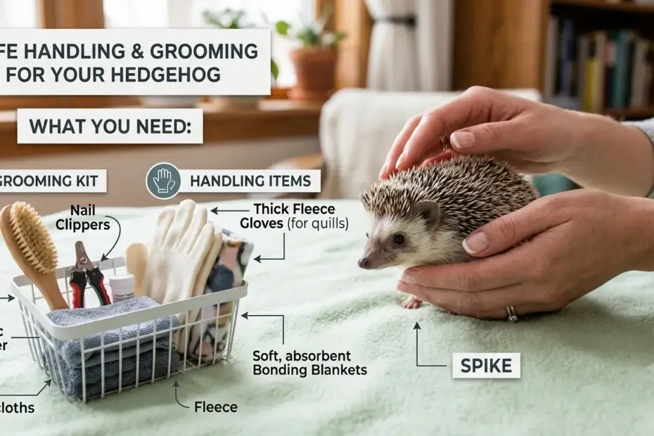 what do i need for a hedgehog