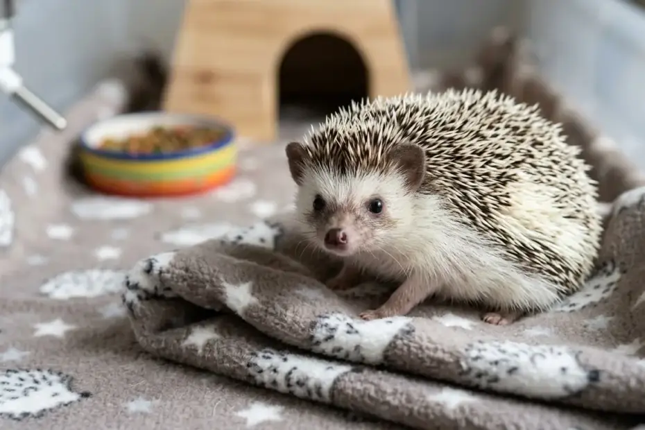 how to clean hedgehog poop